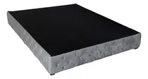 Comprar Base Cama King Size Capitonada Tapizada Colchones Recamara Color Gris