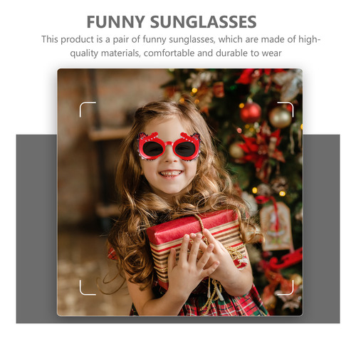 Gafas De Sol Novedosas Para Decorar 2 Pares