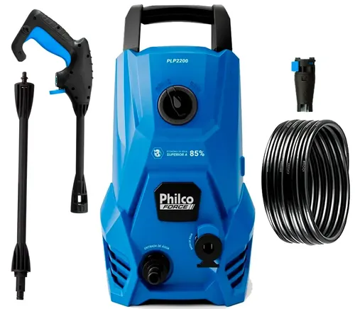 Lavadora de Alta Pressão Jato Compacta Philco Plp2200 1300w - foto 2