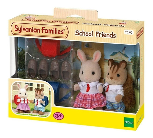 Brinquedo Sylvanian Families Amigos Da Escola Epoch 5170