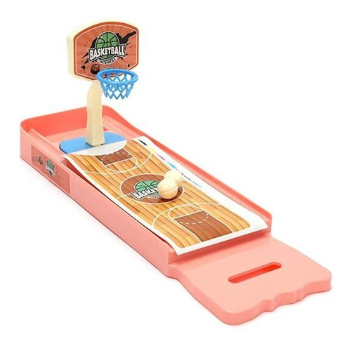 Mini Juego Basketball Plastico De Mesa Interactivo