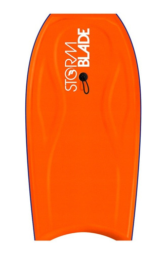 Tabla Bodyboard Surf Storm Blade  Naranja/blanco 106 Cms