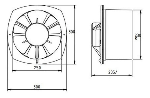 Extractor De Aire Para Cocina Ecoclima Cromo Pared De 15 Cm