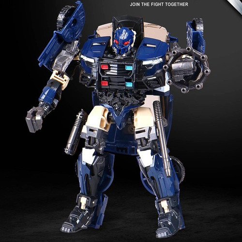 Boneco Transformers Barricade Tf5 Robô E Carro Polícia 19 Cm