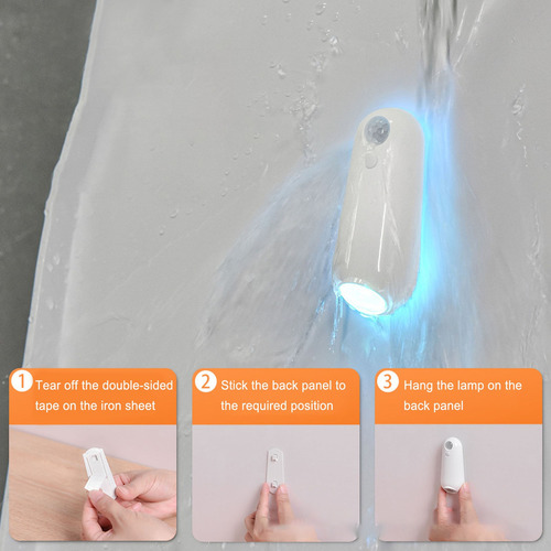 Nueva Luz Recargable: Bombilla Grb, Sensor De Cuerpo Humano