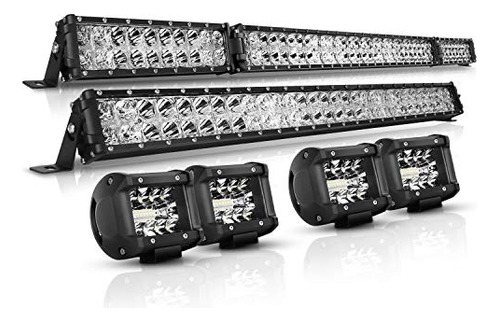 Kit De Barra De Luz Led Autofeel 6000k 52 Pulgadas 32 Pulgad