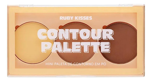 Mini Paleta De Contorno Ruby Kiss Kiss New York Light