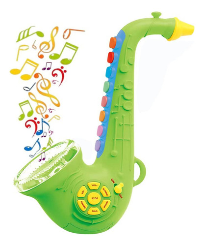 Set De Instrumentos Musicales Infantiles Con Luz Y Música Pa