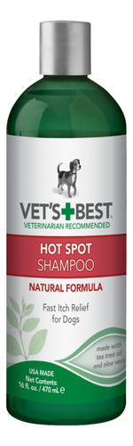 Shampoo Vets Best Medicado Picazon En Perros