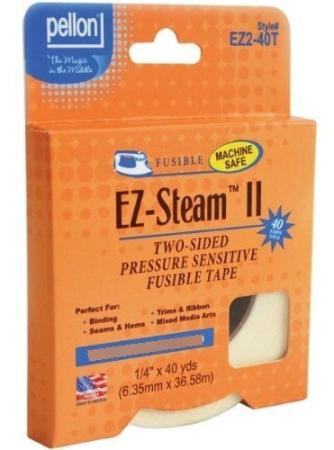 Pellon Ez Vapor Ii 1-4  X 40 Yardas De Cinta-white.