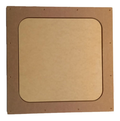 Registro Para Plafón De Mdf - Caja Con 12 Piezas 40x40 Cm