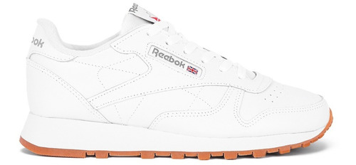 Zapatillas Reebok Classic Leather Blanco Marron Mujer