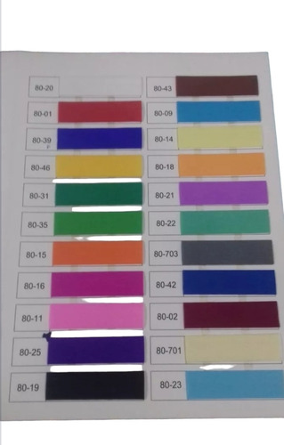 Papel Crepe Liso X Paquete  5 Unid Varios Colores