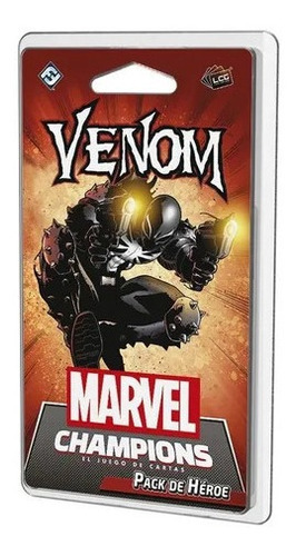 Marvel Champions Pack Venom 60 Cartas Español - Edge