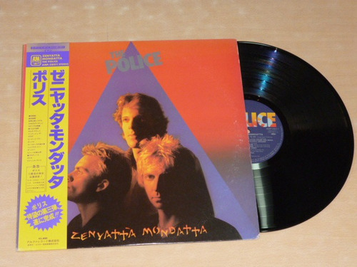 The Police Zenyatta Mondatta Vinilo Japonés Con Obi Ggjjzz