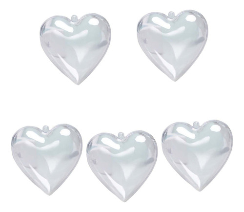 Nuevo 5 Piezas De Adorno En Forma De Corazón, Bolas