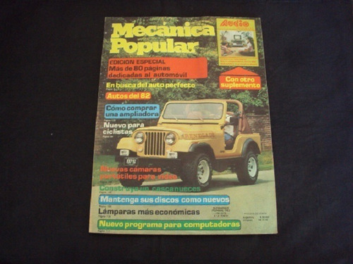 Revista Mecanica Popular (dic De 1981) Especial Automovil