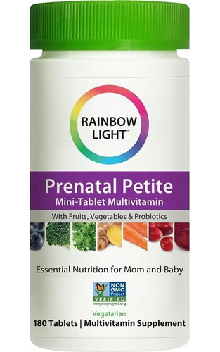 Multivitaminico Prenatal Petite Rainbow Light 