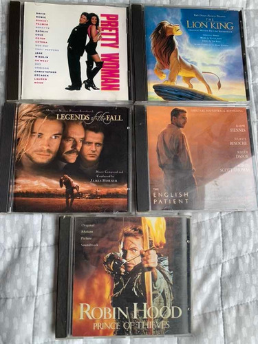 Cds Bandas De Sonido Películas (4 Cds) 