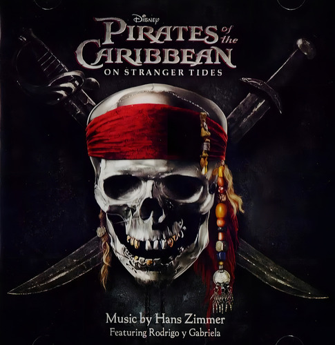 Pirates Of The Caribbean 4 Navigating Stranger Waters CD (versão padrão do álbum)