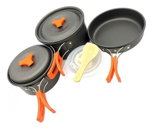 Juego De Utensilios De Cocina Antiadherentes Con Mango Plega