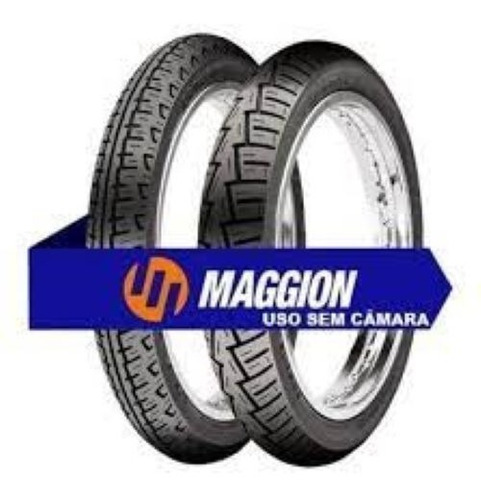 Par Pneu Maggion 2.75-18 E 90/90-18 Winner Cc Fazer 150