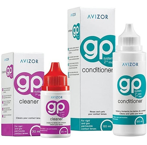 Kit Gp1 Cleaner Y Gp2 Conditioner Avizor Tamaño Grande 