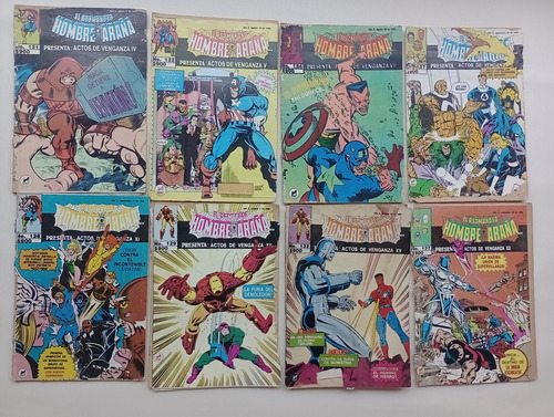 Revistas El Asombroso Hombre Araña Presenta: ( Lote De 5 ) (Usado)