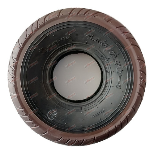 Neumático 4.10 / 3.50 - 4 , Carrito / Moto , Bi Compuesto 6t