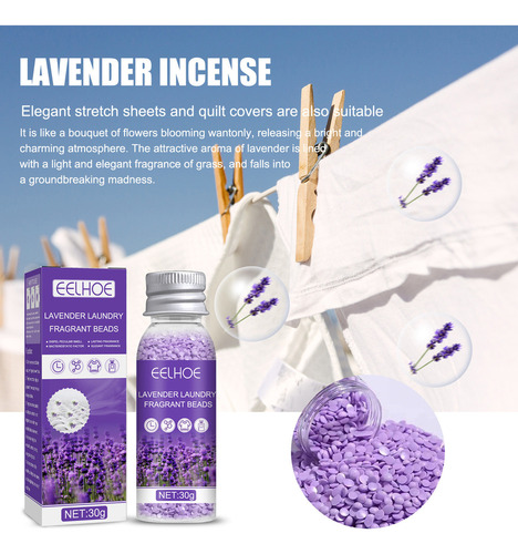 Perlas De Lavandería De Lavanda Para Una Lavadora Perfumada