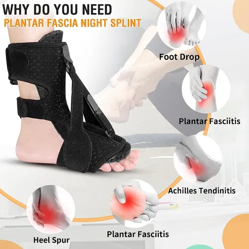 Férula Nocturna Para Fascitis Plantar Qzvoo Upgrade 3 Ajusta