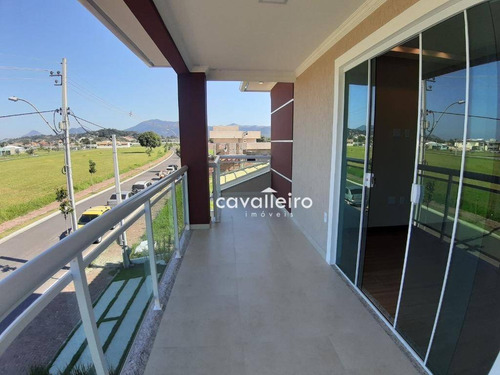 Casa De Luxo Em Cond. Próximo Ao Centro, 5 Quartos, Piscina E Área Gourmet, 262 M² Por R$ 1.300.000 - Centro - Maricá/rj - Ca4217