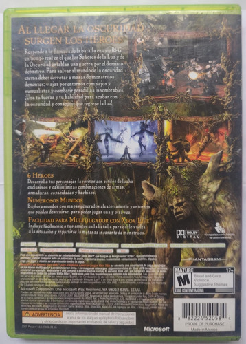 Kingdom Under Fire Circle Of Doom Original Xbox 360 (Usado)