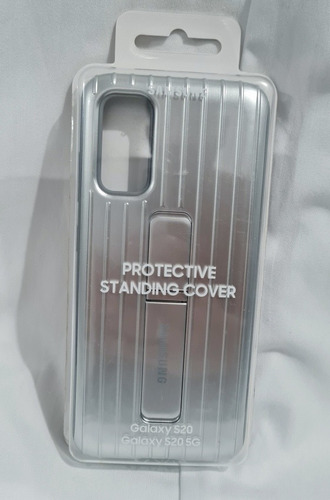 Funda Protective Standing Cover Gris Para Galaxy S20