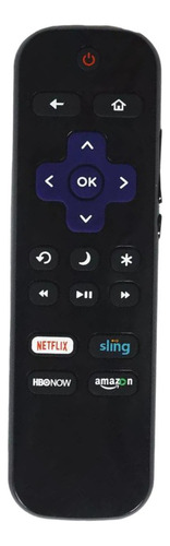 Control Compatible Con Sharp Roku Tv Lc-43lbu591 Lc-50lb481