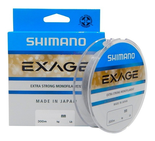 Nylon Shimano Exage X 150mts 0.25-0.35 Weekendpesca