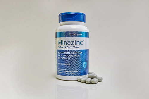 Imagem 2 de 2 de Kit Minazinc 30mg - 3 Unidade - C/60