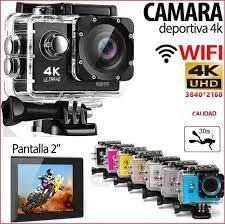 Go Pro Wifi 4k 1080 Ultra Hd Sumergible 30m