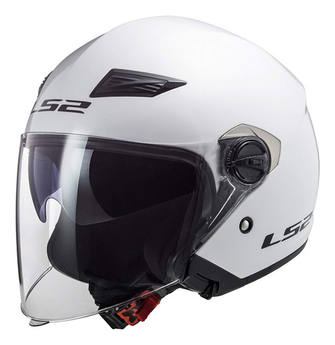 Casco Para Moto Ls2 5693001 Talla M Color Negro