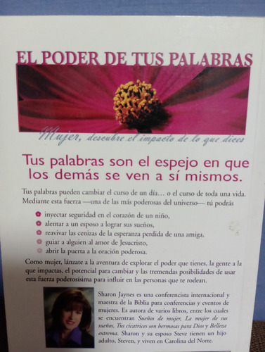 El Poder De Tus Palabras./ Sharon Jaynes (Usado)