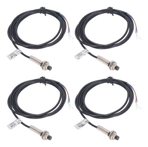 Sensor De Proximidad Nc De 2 Hilos, 4 Juegos, Inductivo De 8