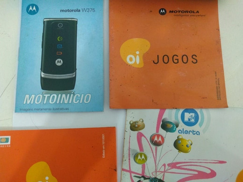 Celular Motorola W375 - Com Fone E Caixa - Aproveitar Peças