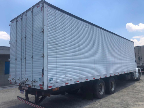 Mb L 1620 6x2 2007 Motor Novo Bau 10,5 Mugen Caminhoes