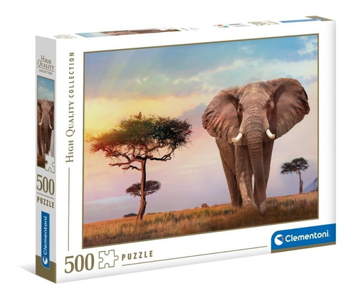 Puzzle 500pz African Sunset 35096 - Clementoni