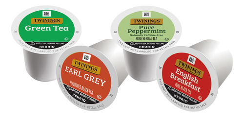 Paquete De Té Surtido En Cápsulas Para Cafeteras 24 Unidades