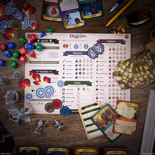 Juego De Mesa Usaopoly Quests Of Yore: Barley's Edition