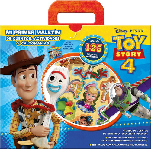 Maletín De Cuentos Actividades Y Calcomanías: Toy Story 4