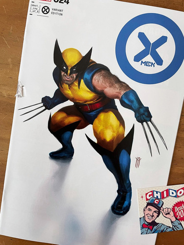 Comic - X-men #24 Miguel Mercado Wolverine Trade Dañado