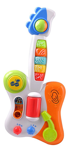 Guitarra Para Bebes Luz Y Sonido Rock Star Winfun Tut