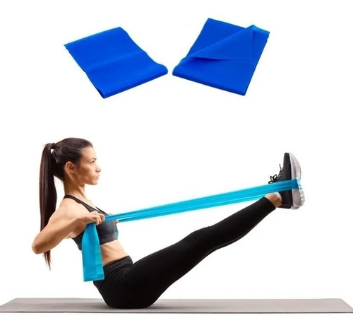 Imagem 1 de 5 de Faixa Elástica Thera Band Pilates Fisioterapia Treino(forte)